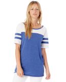 Alternative 5082 Women's Vintage 50/50 Jersey Stadium Tee VNT ROYAL/ WHITE