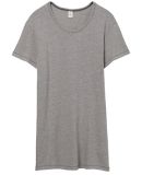 Alternative 5082 Women's Vintage 50/50 Jersey Stadium Tee SMOKE/ WHITE
