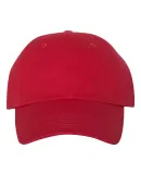 Valucap VC650 Chino Unstructured Cap Red