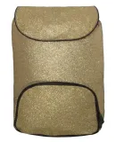 1105 Augusta Glitter Backpack Gold Glitter/ Black