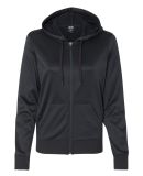Oakley 561314ODM Poly Women's Hooded Full-Zip Sweatshirt Blackout