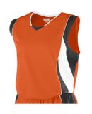 Augusta Sportswear 515 Women's Wicking Mesh Extreme Jersey Orange/ Black/ White