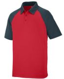Augusta Sportswear 5404 Scout Sport Shirt Red/ Slate