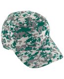Augusta Sportswear 6209 Youth Digi Camo Cotton Twill Cap Dark Green Digi