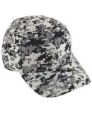 Augusta Sportswear 6209 Youth Digi Camo Cotton Twill Cap Black Digi