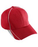 Augusta Sportswear 6281 Youth Force Cap Red/ White