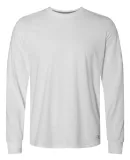 Russel Athletic 64LTTM Essential Long Sleeve 60/40 Performance Tee White