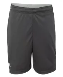 Russel Athletic TS7X2B Youth 7" Essential Pocketed Shorts Stealth