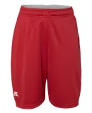 Russel Athletic TS7X2B Youth 7" Essential Pocketed Shorts True Red