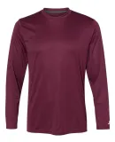 Russel Athletic 631X2M Core Long Sleeve Performance Tee Maroon