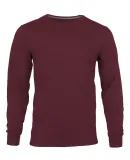 Russel Athletic 64LTTM Essential Long Sleeve 60/40 Performance Tee Maroon