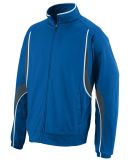7711 Augusta Adult Cross Weave Royal/ Slate/ White