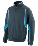 7711 Augusta Adult Cross Weave Slate/ Power Blue/ White