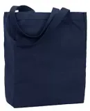 Liberty Bags 9861 Allison Cotton Canvas Tote NAVY