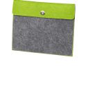 Port Authority BG653S    Felt Tablet Sleeve Chg Grn/Ft Gry