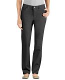 Dickies Workwear FP213 Ladies' Slim Fit Skinny Leg 5-Pocket Twill Stretch Pant BLACK