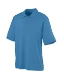Augusta Sportswear 5001 Vision Textured Knit Sport Shirt Columbia Blue