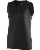 Augusta Sportswear 1350 Women's Storm Jersey Black/ White
