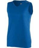 Augusta Sportswear 1350 Women's Storm Jersey Royal/ White