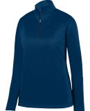 Augusta Sportswear 5509 Women's Wicking Fleece Quarter-Zip Pullover Navy