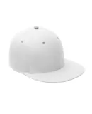 Flexfit ATB101 Adult Pro-Formance® Contrast Eyelets Cap WHITE/ SP SILVER