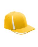 Flexfit ATB102 Adult Pro-Formance® Front Sweep Cap SP ATH GOLD/ WHT