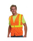 Bayside BA3780 Mesh Safety Vest - Orange ORANGE