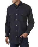 BP7005 Backpacker Men's Solid Flannel Shirt NAVY