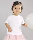 1410 SubliVie Infant Polyester Sublimation T-Shirt White
