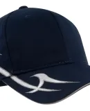 Port Authority C878    Racing Cap with Sickle Flames