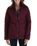 Dickies Workwear FJ242 Ladies' Diamond Quilted Nylon Jacket BURGUNDY