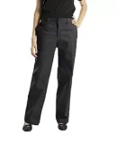 Dickies Workwear FP221 6.75 oz. Women's Premium Flat Front Pant BLACK _02