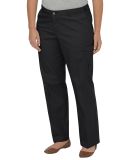 Dickies Workwear FPW2372 Ladies' Premium Relaxed Plus-Size Straight Cargo Pant BLACK