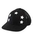 Alternative H0114H Star Trucker Cap BLACK/ WHITE