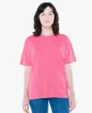American Apparel HJ402W Hammer Tee Unisex Heavy Jersey Box T-Shirt Faded Fuchsia