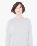 American Apparel HJ407/Hammer Long Sleeve T-Shirt Heather Grey (Discontinued)