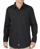 Dickies Workwear LL516T Unisex Tall Industrial WorkTech Long-Sleeve Ventilated Performance Shirt BLACK