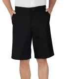 Dickies Workwear LR303 Men's 11 Industrial Flat Front Short BLACK _32