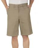Dickies Workwear LR303 Men's 11 Industrial Flat Front Short DESERT SAND _30