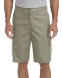 Dickies Workwear LR600 Men's 11 Regular Fit Industrial Cargo Short DESERT SAND _33