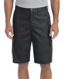 Dickies Workwear LR600 Men's 11 Regular Fit Industrial Cargo Short DK CHARCOAL _50