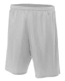 N5274 A4 Adult Utility Mesh Shorts SILVER