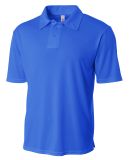 NB3261 A4 Youth Circular-Knit Performance Polo ROYAL