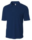 NB3261 A4 Youth Circular-Knit Performance Polo NAVY