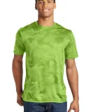 ST370 Sport-Tek® CamoHex Tee Lime Shock