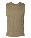 BELLA+CANVAS 3483 Mens Jersey Muscle Tank in Heather olive