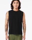 BELLA+CANVAS 3483 Mens Jersey Muscle Tank in Black