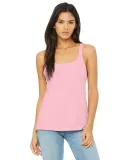 BELLA 6488 Womens Loose Tank Top in Pink