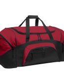 BG99 Port & Company® - Colorblock Sport Duffel in True red/black