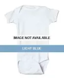 RS2004 Rabbit Skins Infants'5 oz. Organic Cotton B Light Blue